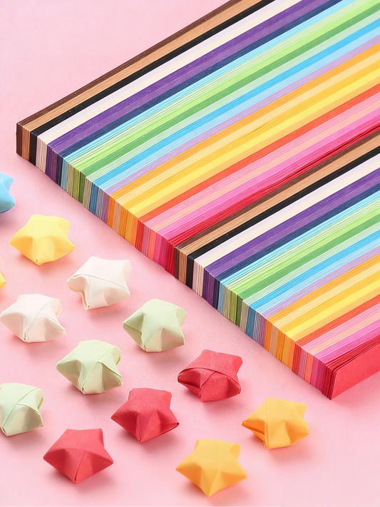 Gradient Origami Star Paper Stripes (540pcs/pack)