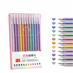 8/12/18/24/36/48/60 Colors Shimmer Highlighters Pens