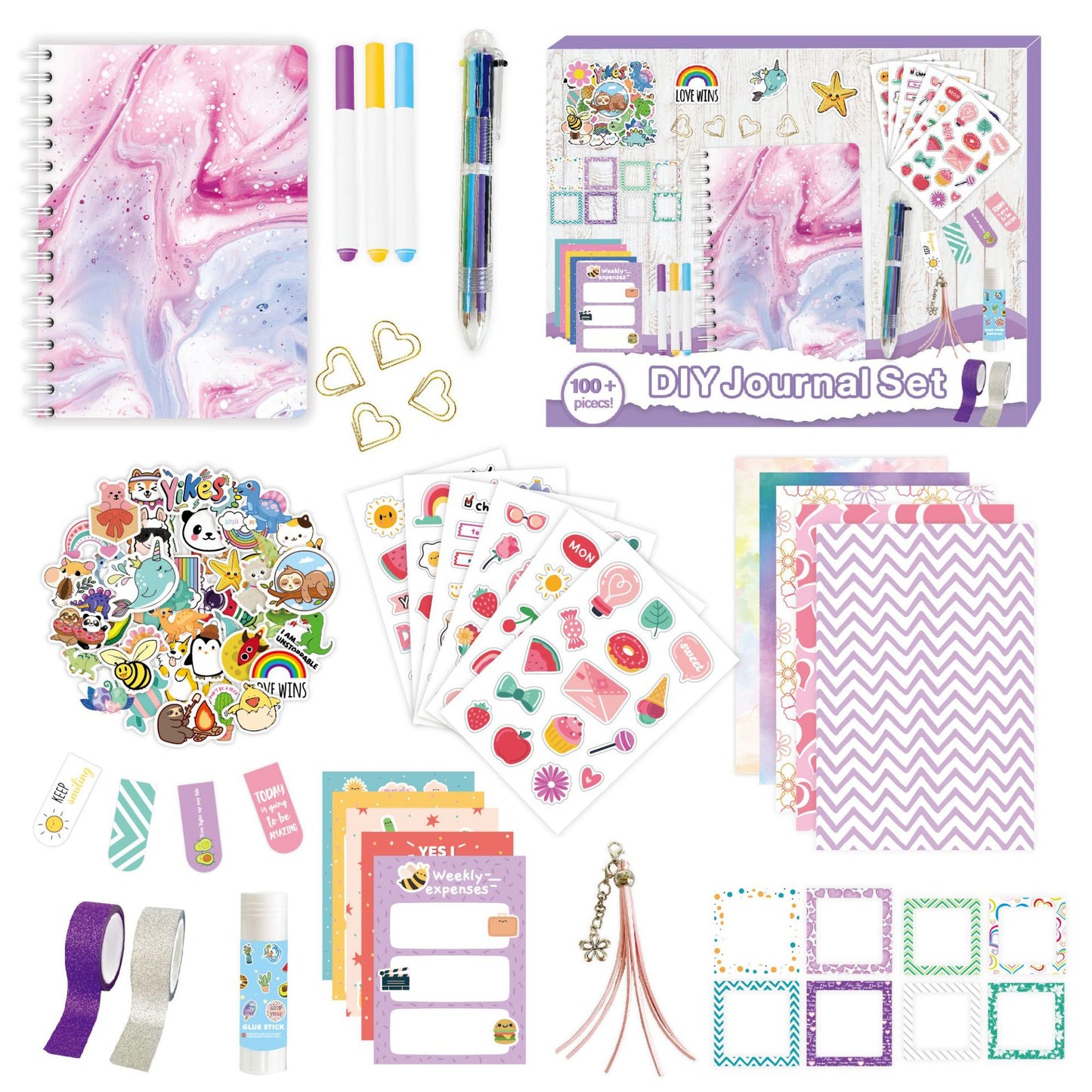 Daily Journaling Beginner Kit -Everything You Need to Start Your Creative Journey