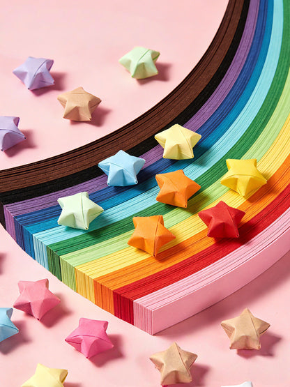 Gradient Origami Star Paper Stripes (540pcs/pack)
