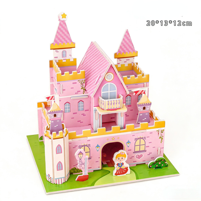 3D Form Puzzle Handmade Creative DIY