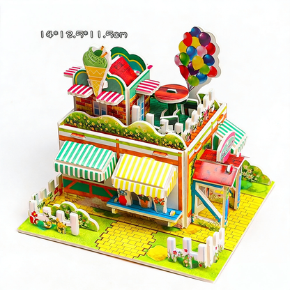 3D Form Puzzle Handmade Creative DIY
