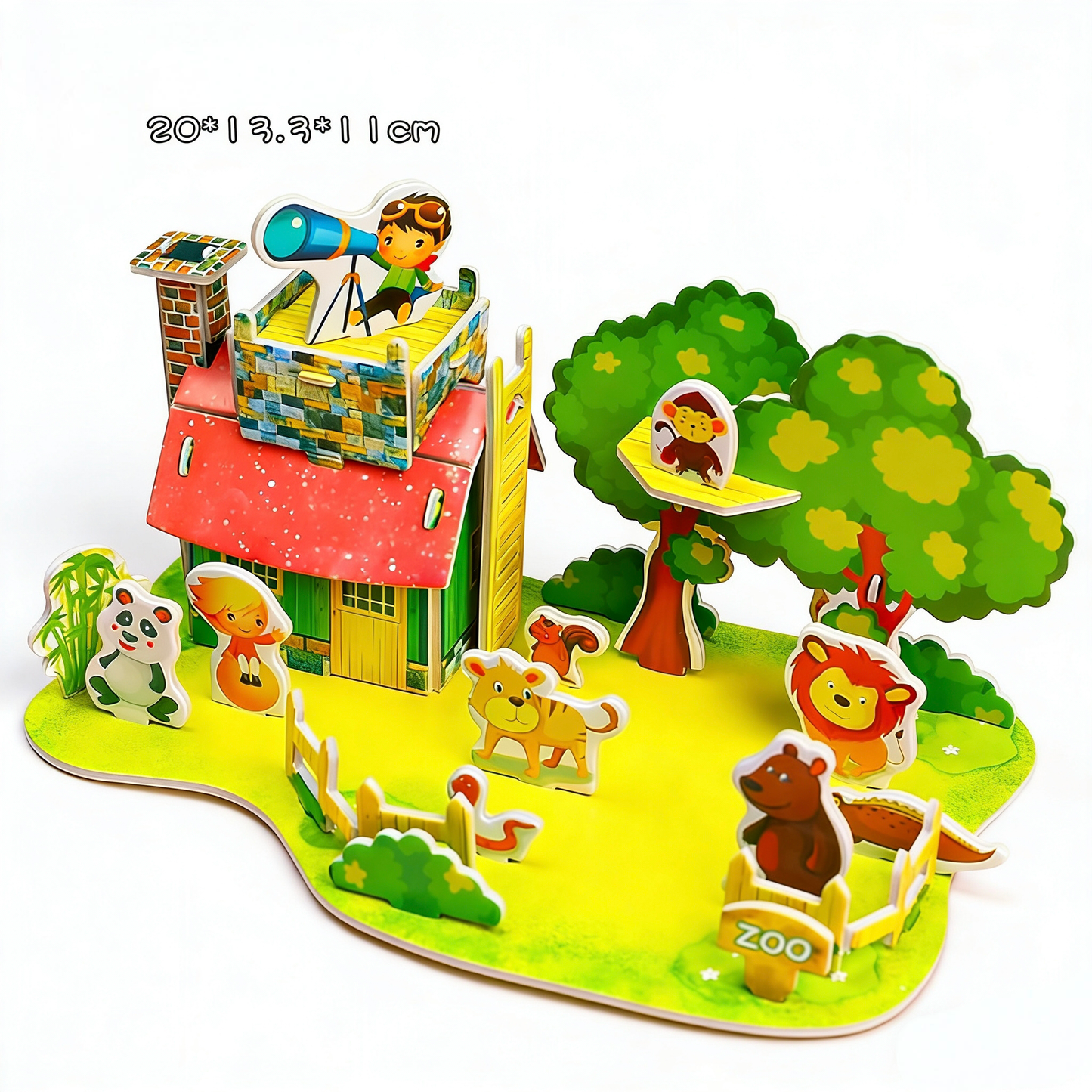 3D Form Puzzle Handmade Creative DIY