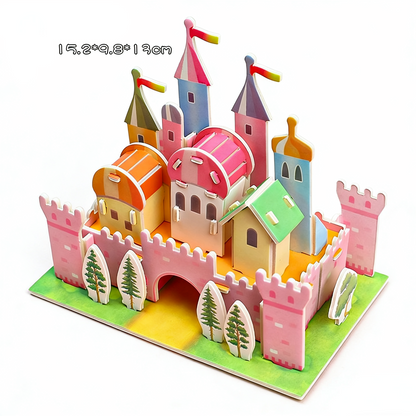 3D Form Puzzle Handmade Creative DIY