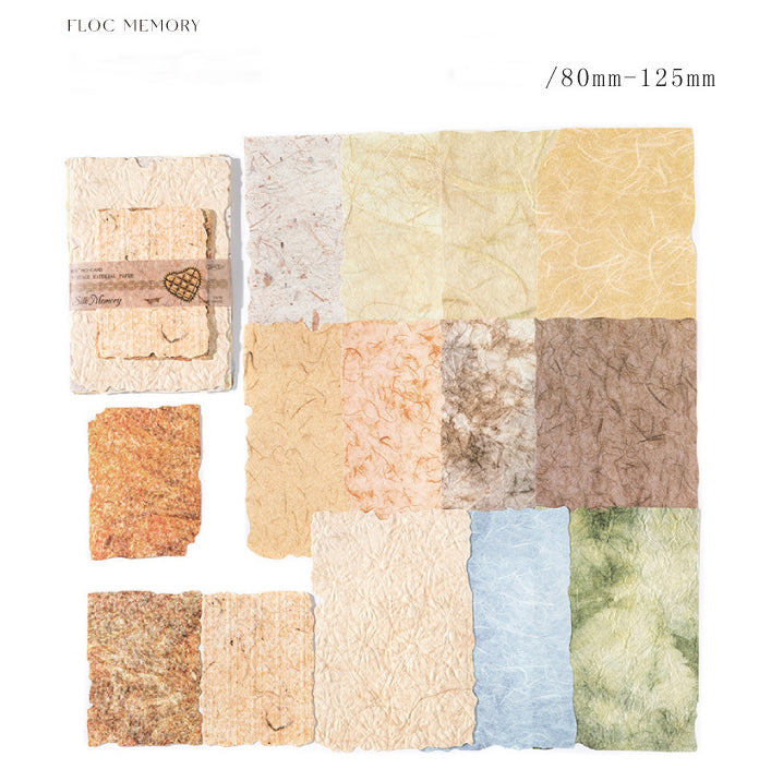 Vintage Material Paper Set (6 Styles Per Set)