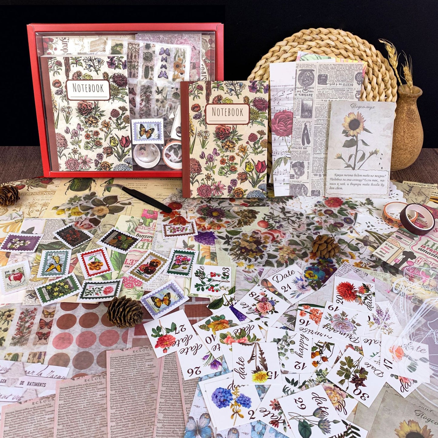 The Daily Journaling Kit - Vantage Floral