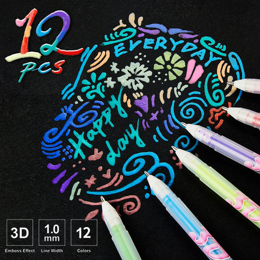3D Jelly Gel Pens, DIY Craft Pens for Creative Handmade Gifts