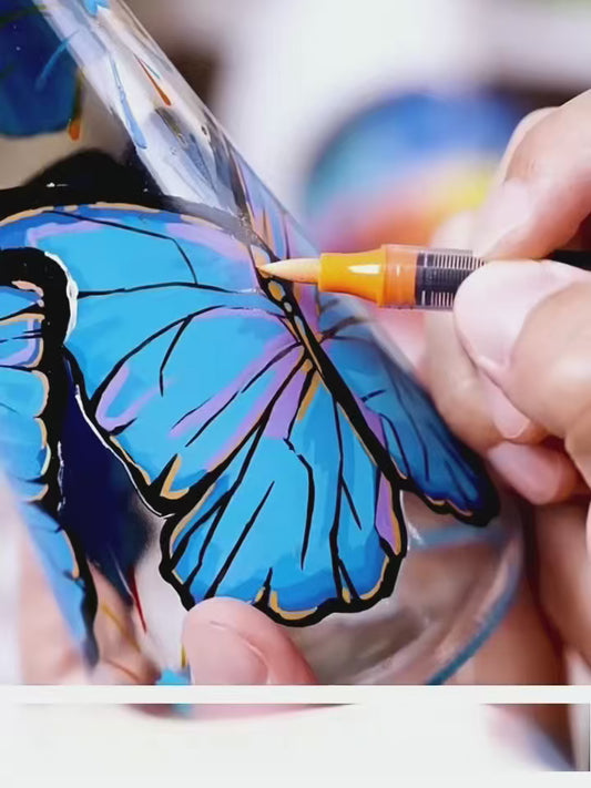 Acrylic Markers Direct Liquid Touch Mark Soft Head (36/48/60/80 colors) With Oxford Fabric Bag